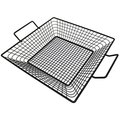 Beneficio 12 x 12 x 2 in. Square Mesh Basket BE2660965